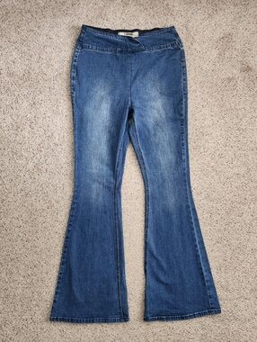 Rock & Roll Cowgirl Blue Flared Jeans